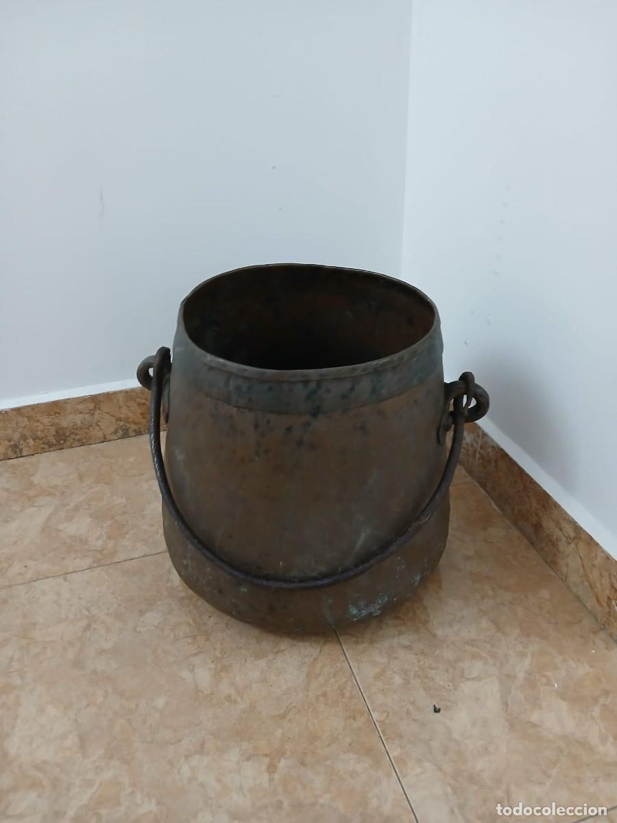 Antig&uuml;edades: ANTIGUA OLLA DE COBRE - Foto 4