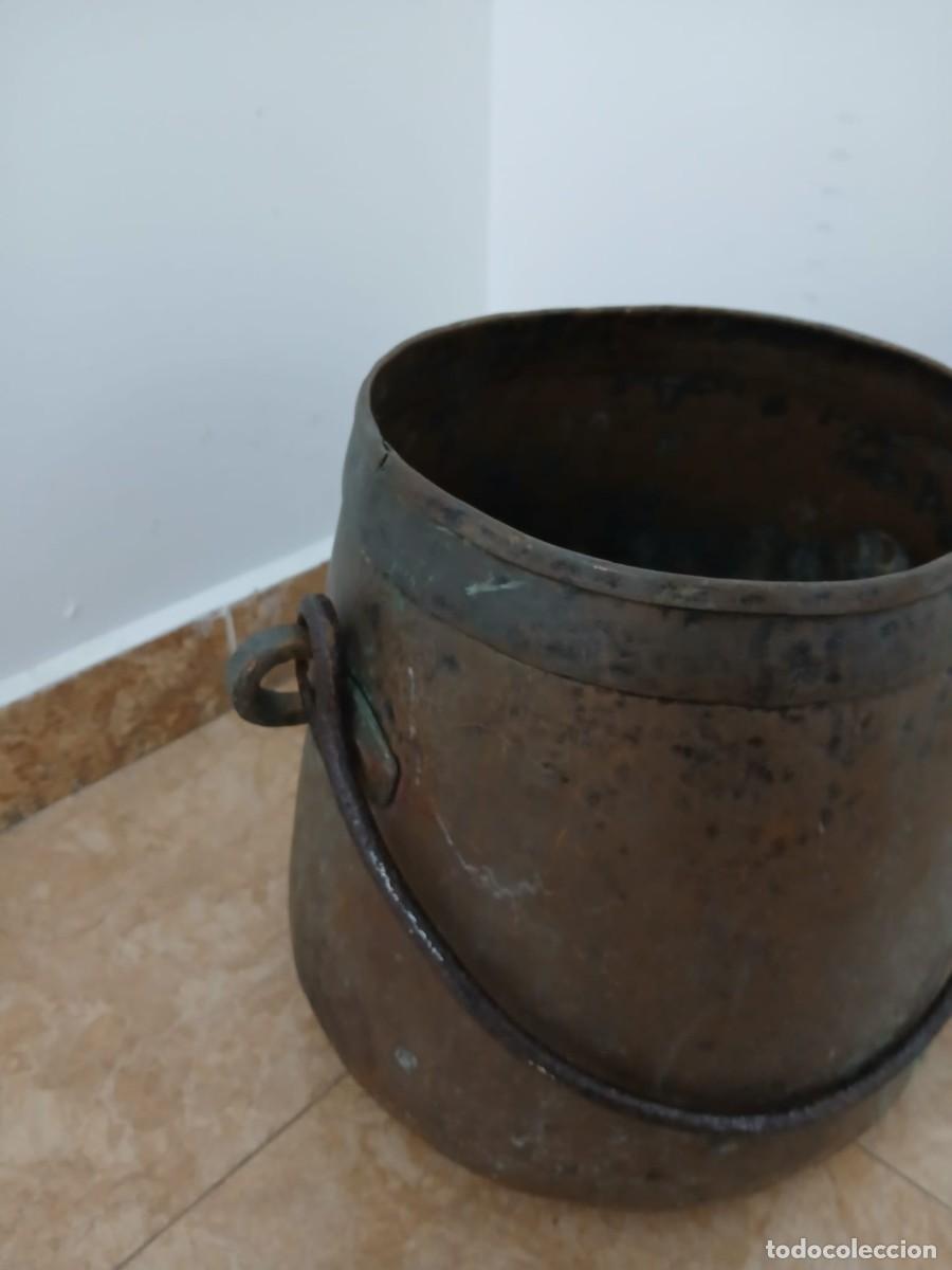 Antig&uuml;edades: ANTIGUA OLLA DE COBRE - Foto 5