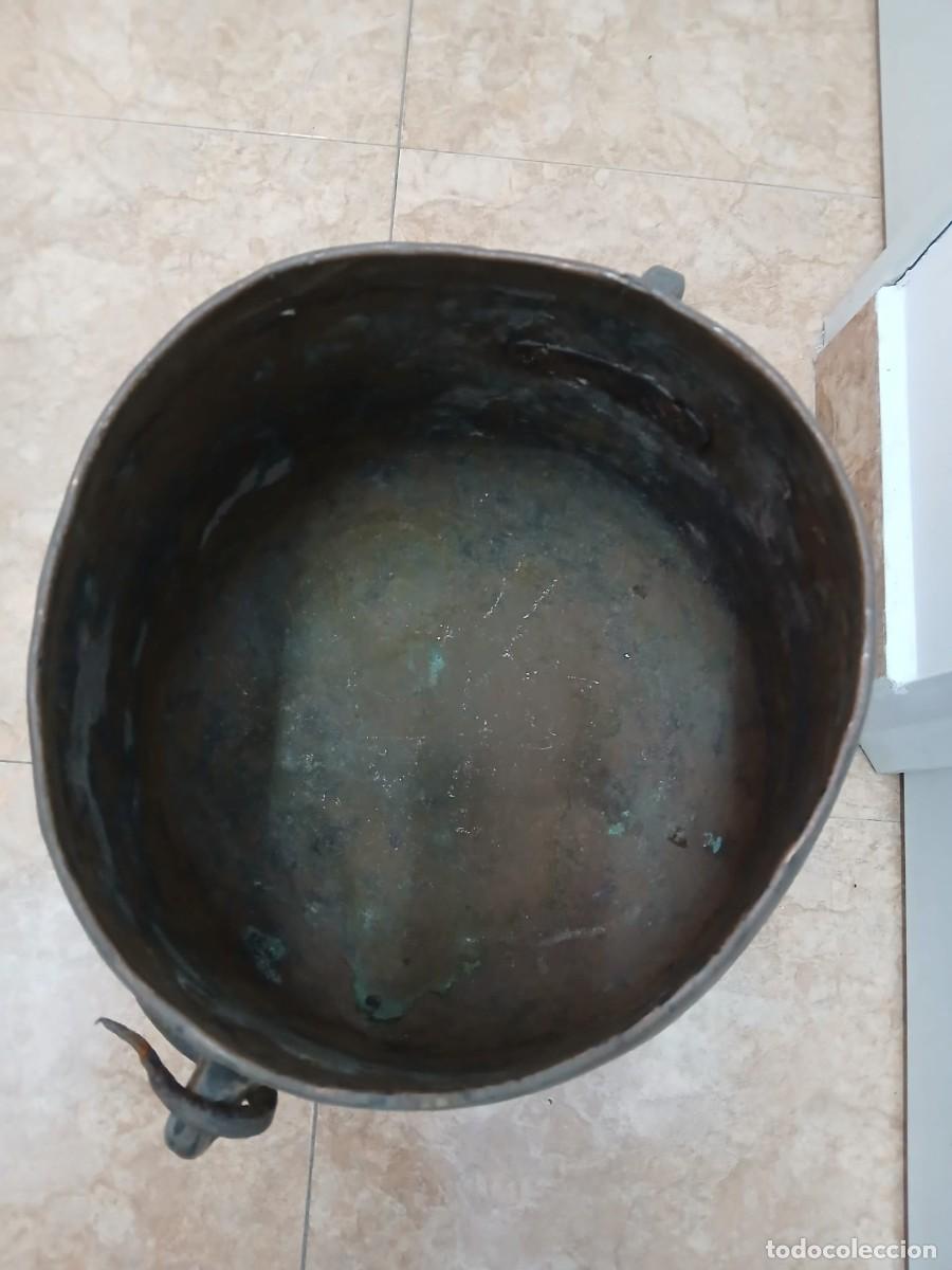 Antig&uuml;edades: ANTIGUA OLLA DE COBRE - Foto 6