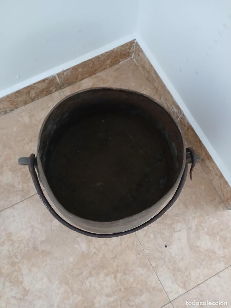 Antig&uuml;edades: ANTIGUA OLLA DE COBRE - Foto 7