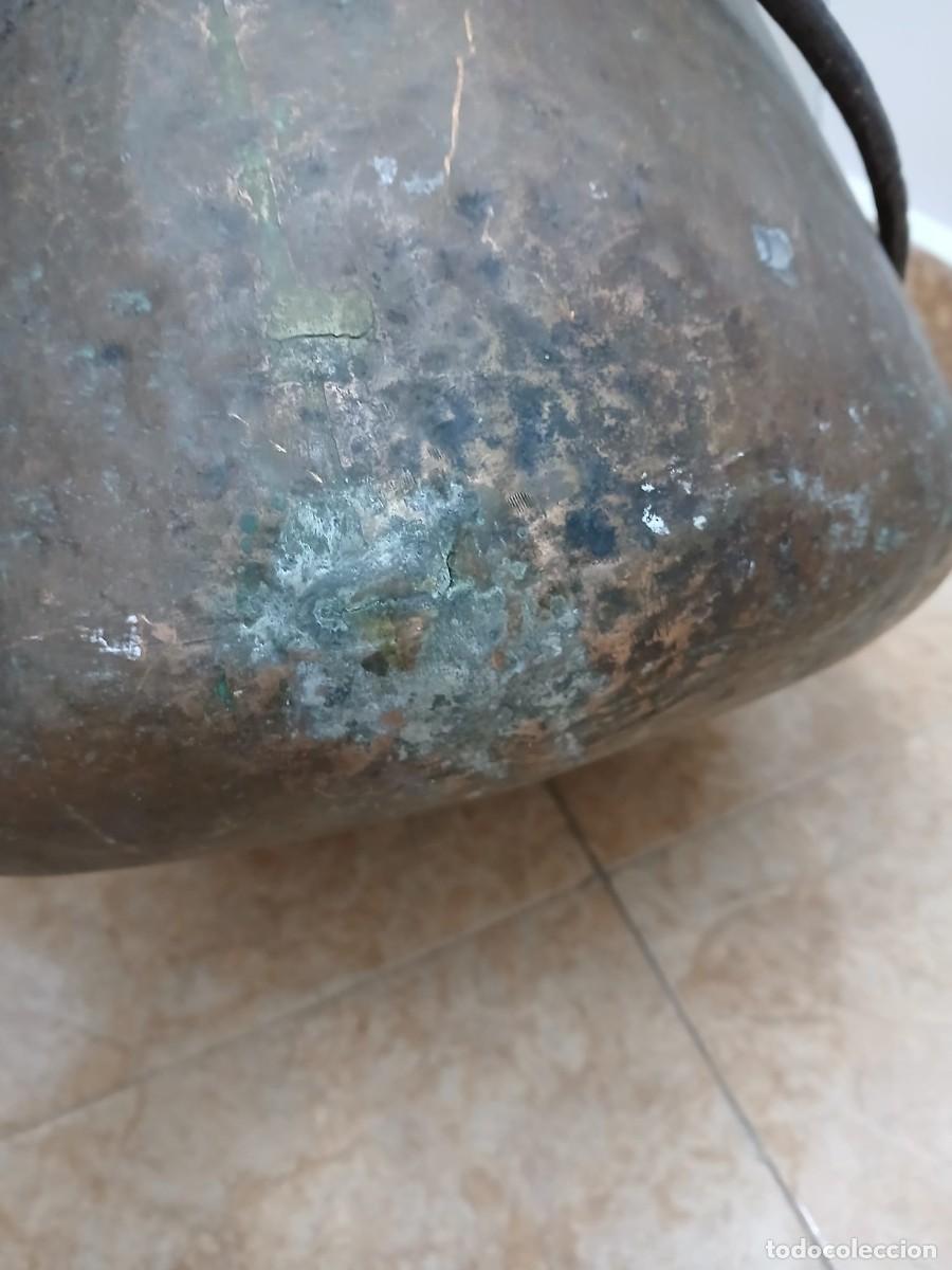 Antig&uuml;edades: ANTIGUA OLLA DE COBRE - Foto 9