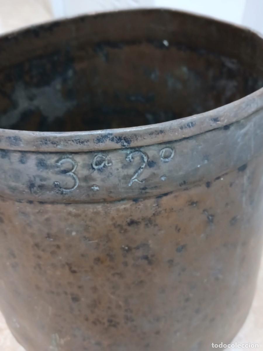 Antig&uuml;edades: ANTIGUA OLLA DE COBRE - Foto 11