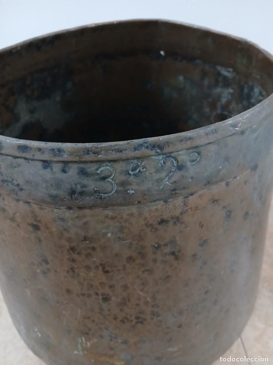 Antig&uuml;edades: ANTIGUA OLLA DE COBRE - Foto 12