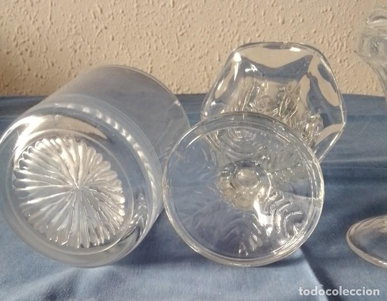 Antig&uuml;edades: copas de helado y wisky cristal - Foto 5