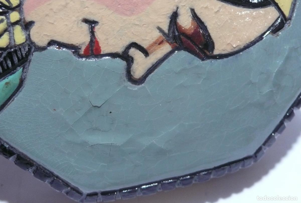 Antig&uuml;edades: CAJA DE NADERA PINTADA - Foto 4