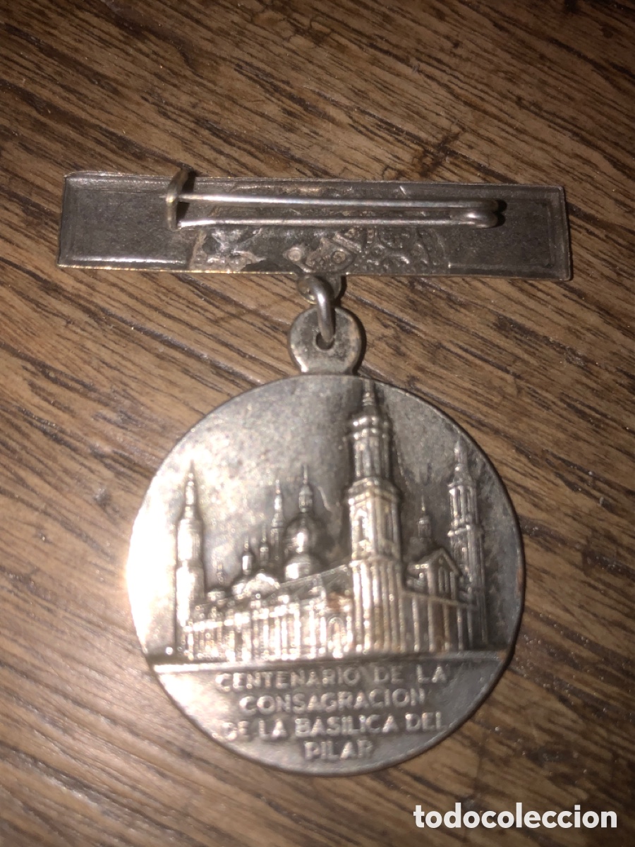 Antig&uuml;edades: Medalla a&ntilde;o del pilar (1972/1973) - Foto 2