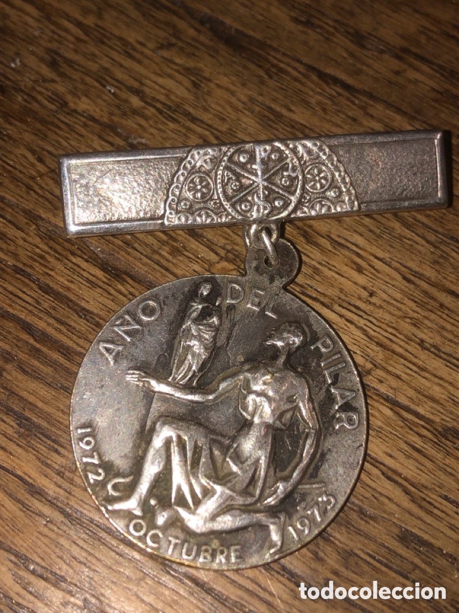 Antig&uuml;edades: Medalla a&ntilde;o del pilar (1972/1973) - Foto 4