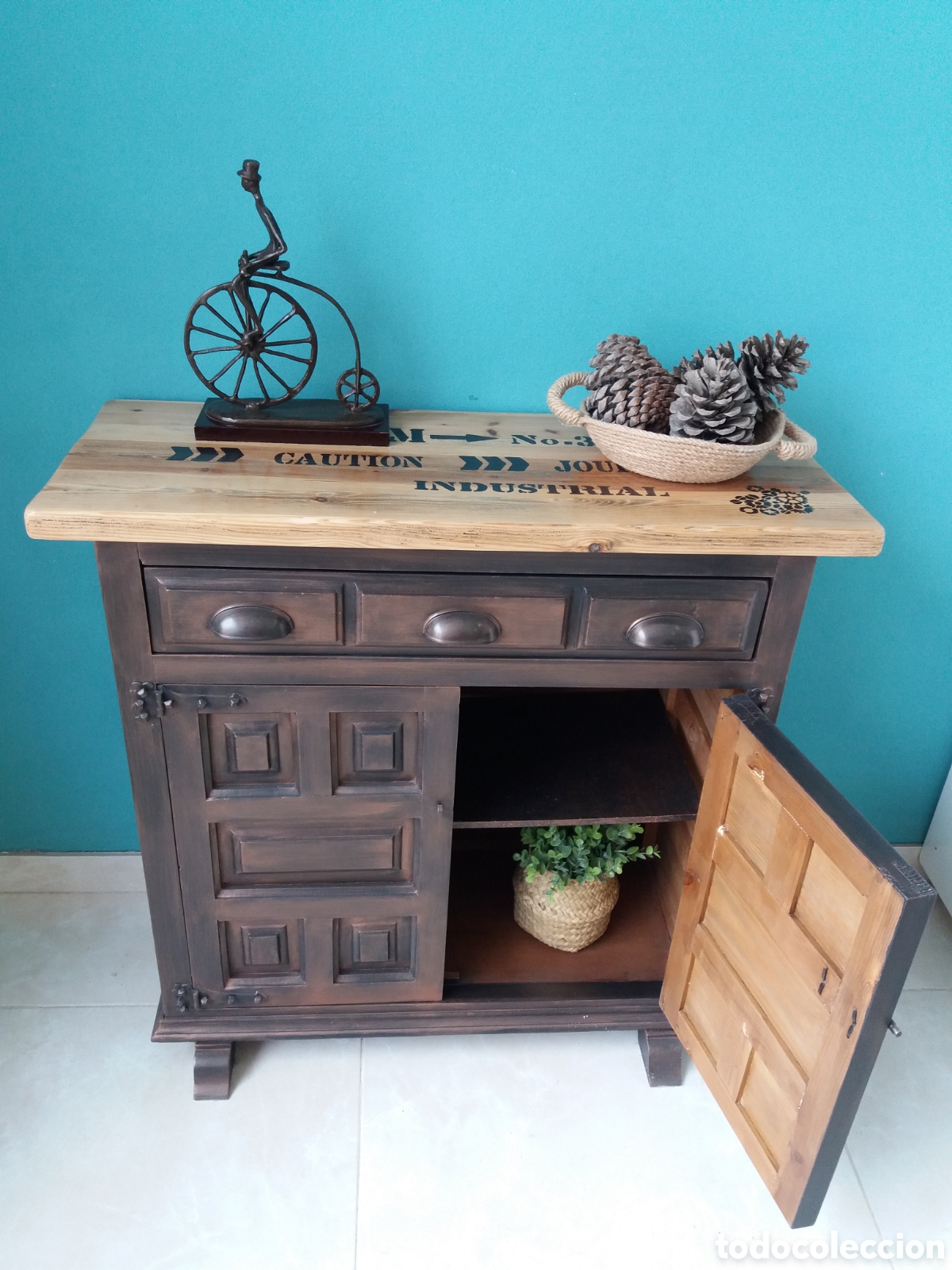 Antig&uuml;edades: Mueble antiguo entrada - Foto 1