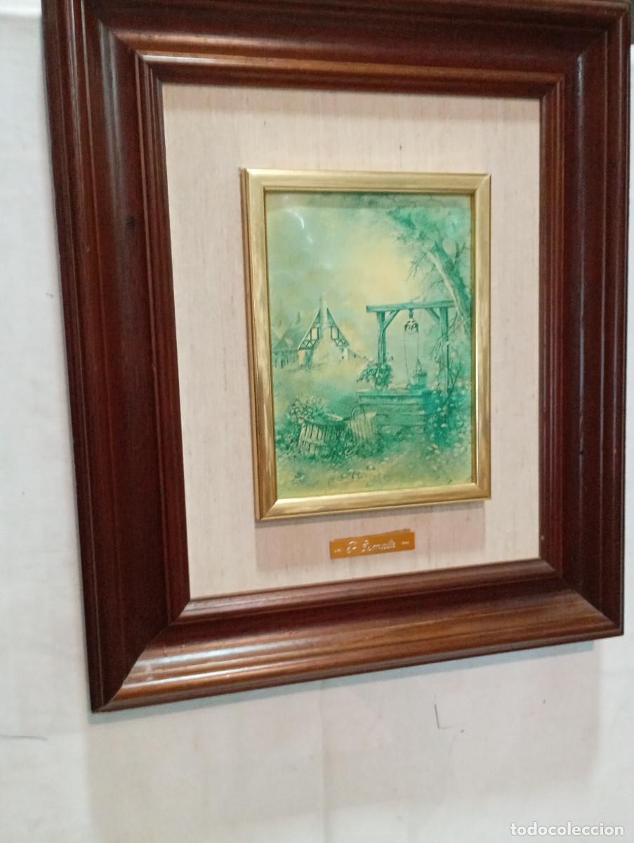 Antig&uuml;edades: cuadro lamina o marco - Foto 1