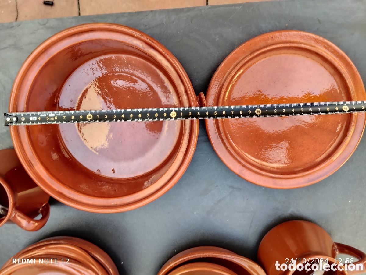 Antig&uuml;edades: JUEGO DE OLLA Y CUENCOS - Foto 9
