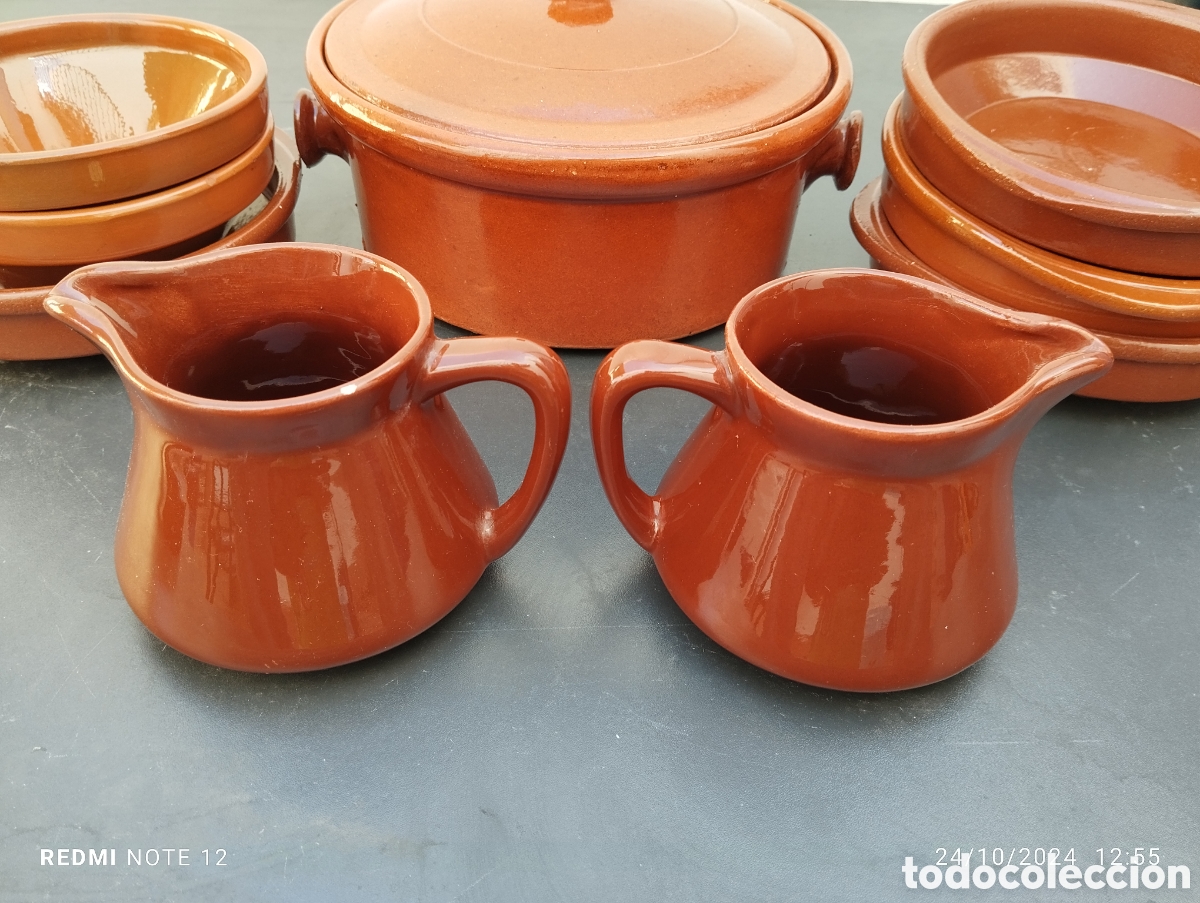 Antig&uuml;edades: JUEGO DE OLLA Y CUENCOS - Foto 10