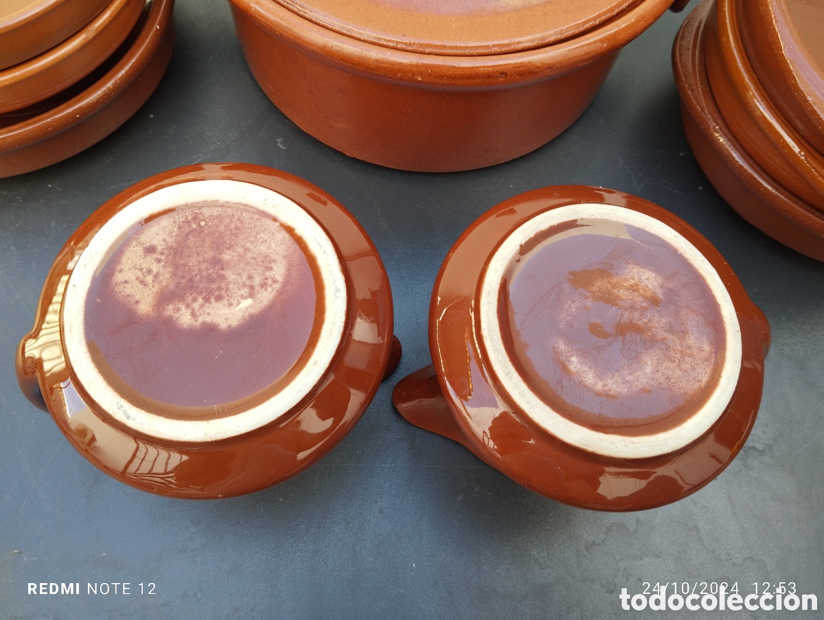 Antig&uuml;edades: JUEGO DE OLLA Y CUENCOS - Foto 11