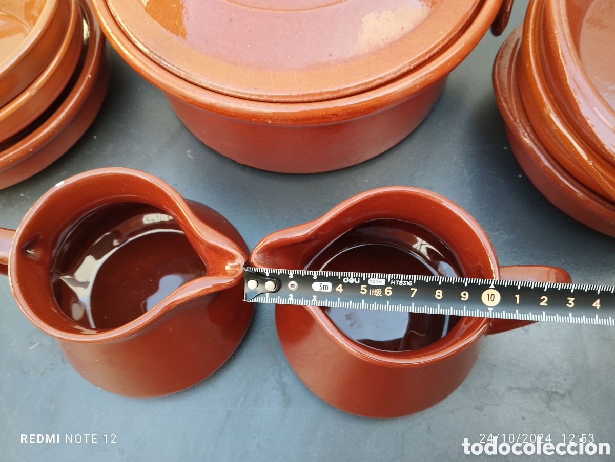 Antig&uuml;edades: JUEGO DE OLLA Y CUENCOS - Foto 12