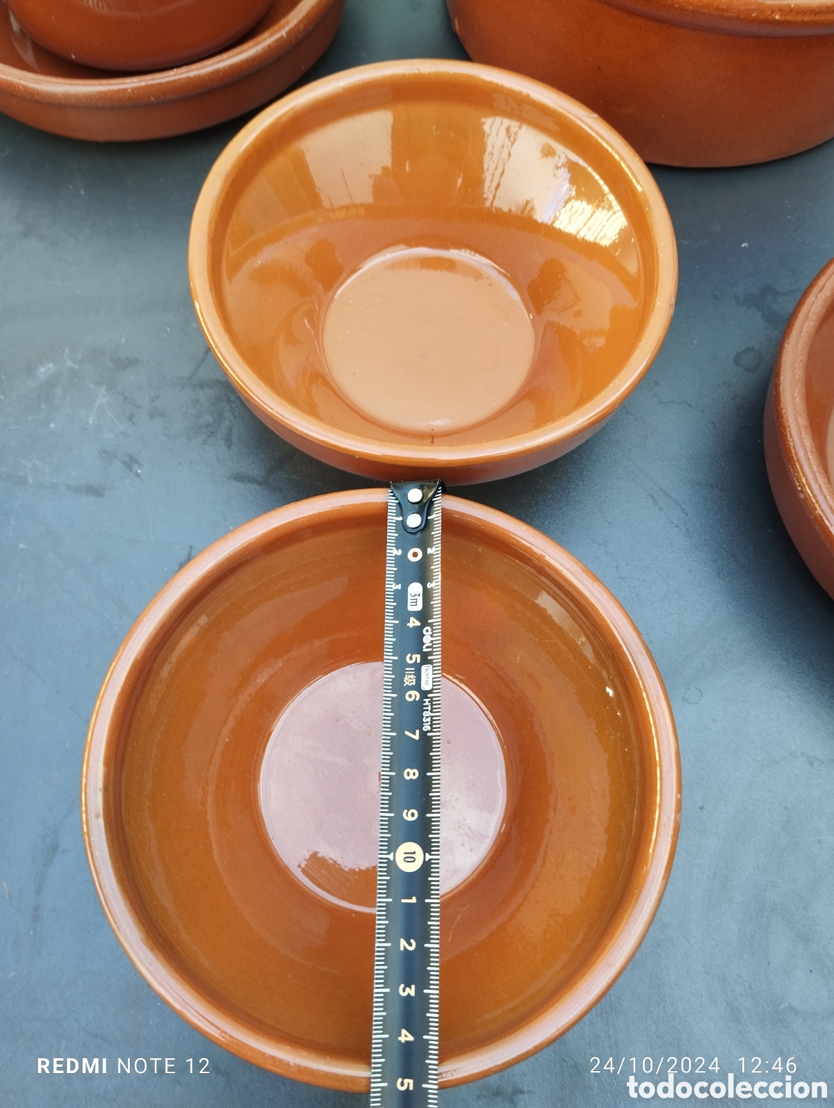Antig&uuml;edades: JUEGO DE OLLA Y CUENCOS - Foto 14