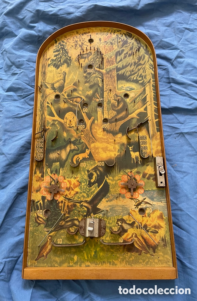 Antig&uuml;edades: ANTIGUO JUEGO DE PIN BALL - Foto 6