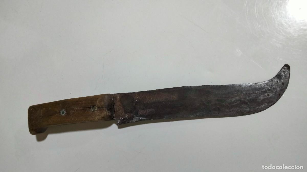Antig&uuml;edades: antiguo cuchillo a&ntilde;os 70 - Foto 3