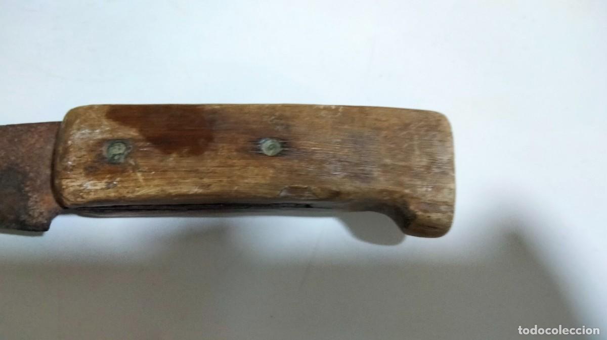 Antig&uuml;edades: antiguo cuchillo a&ntilde;os 70 - Foto 4