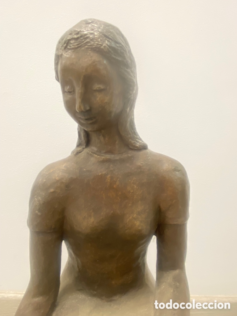 Antig&uuml;edades: Mujer cubista de bronce - Foto 3
