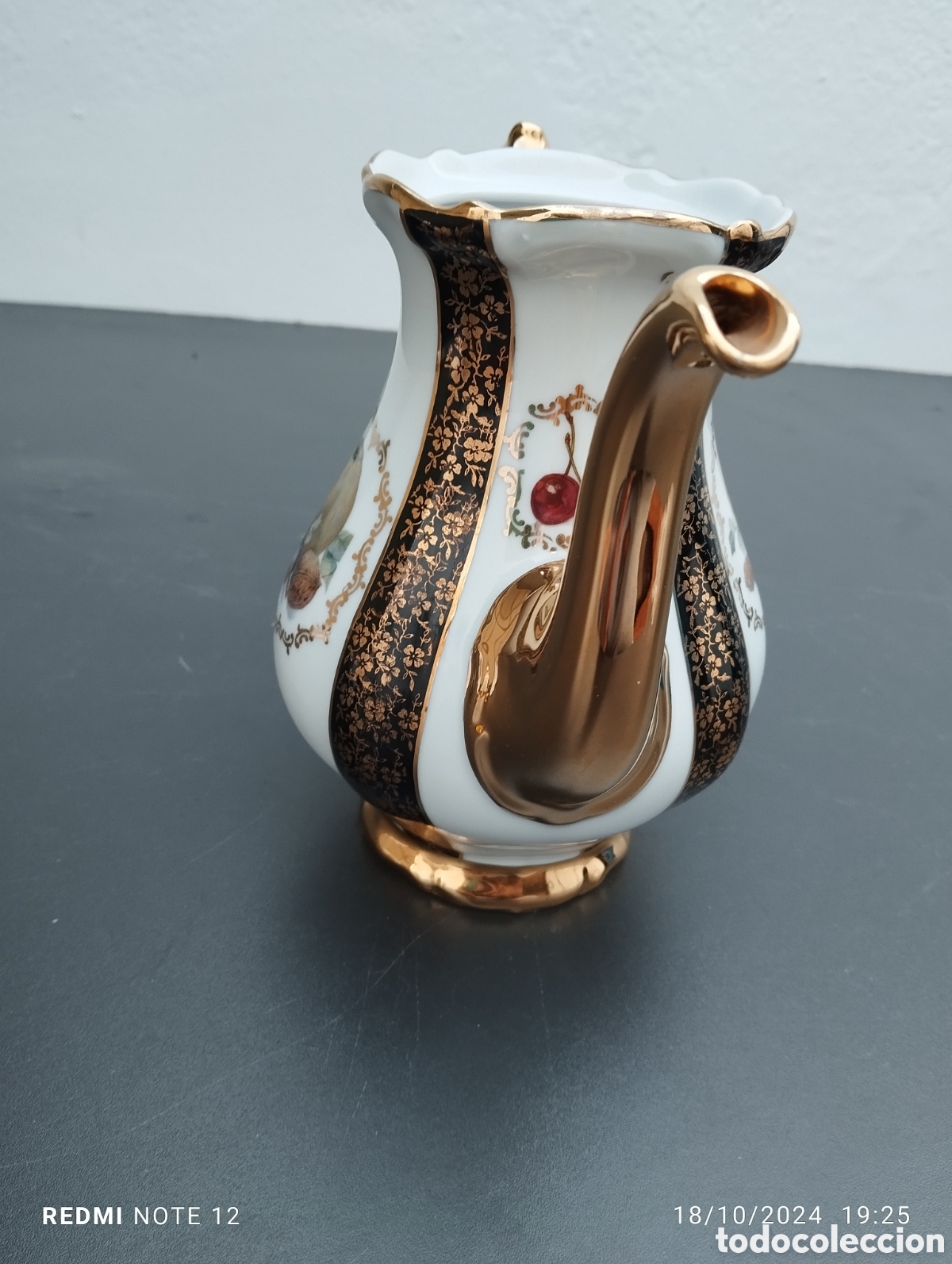 Antig&uuml;edades: PRECIOSA CAFETERA/TETERA DE CERAMICA - Foto 2