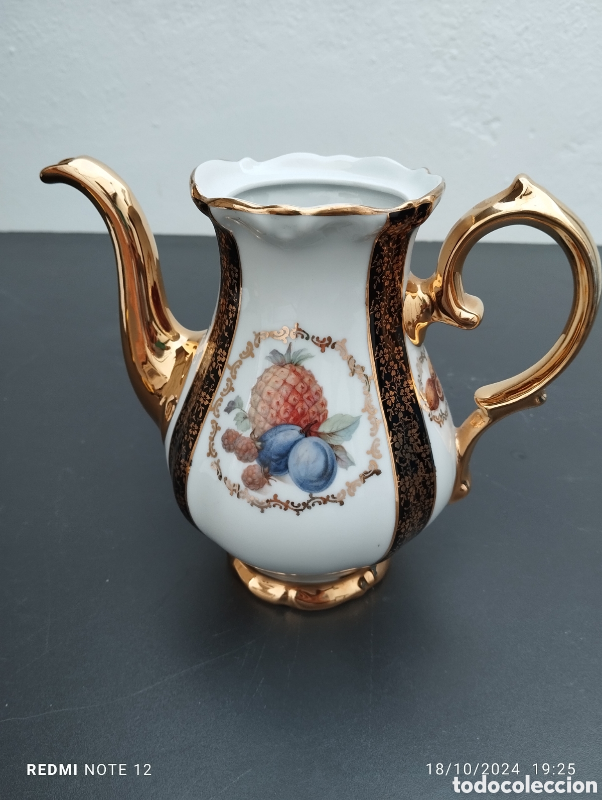 Antig&uuml;edades: PRECIOSA CAFETERA/TETERA DE CERAMICA - Foto 4