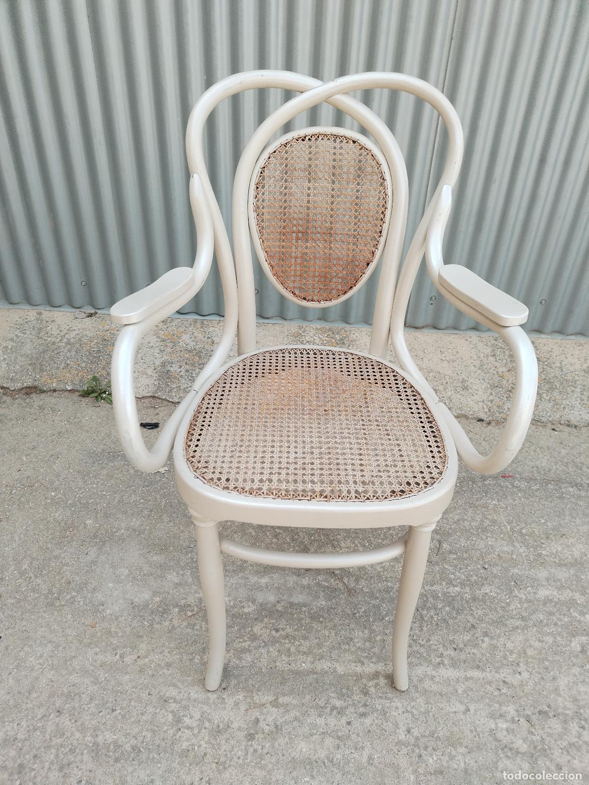 Antig&uuml;edades: antiguo sill&oacute;n tonet - Foto 6