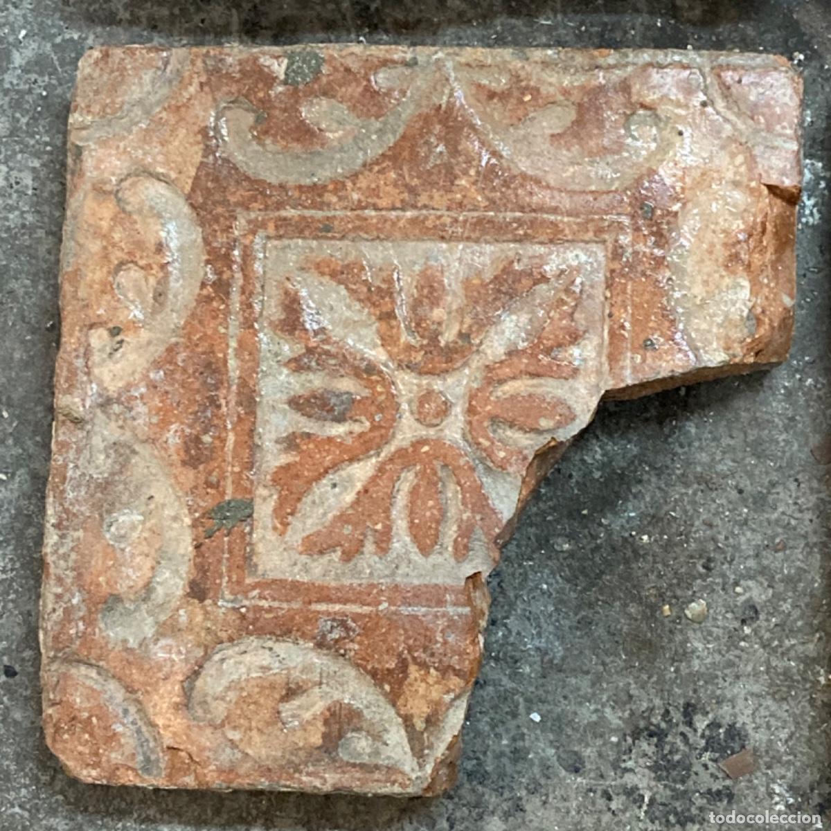 Antig&uuml;edades: Lote de Azulejos S.XVI - Manises? - Foto 6