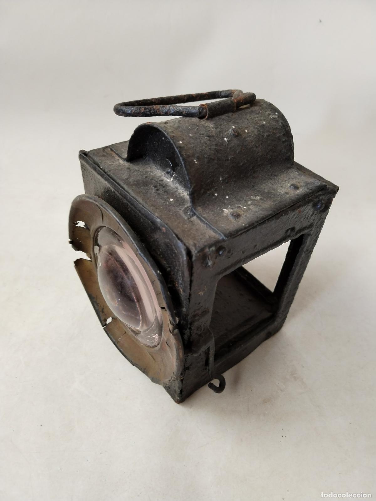 Antig&uuml;edades: antiguo farol ferroviario - Foto 2