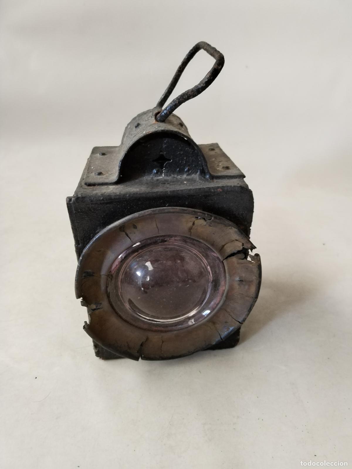 Antig&uuml;edades: antiguo farol ferroviario - Foto 4