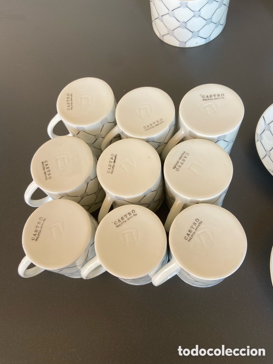Antig&uuml;edades: Juego de caf&eacute; &ldquo;Castro Sargadelos&rdquo; - Foto 6