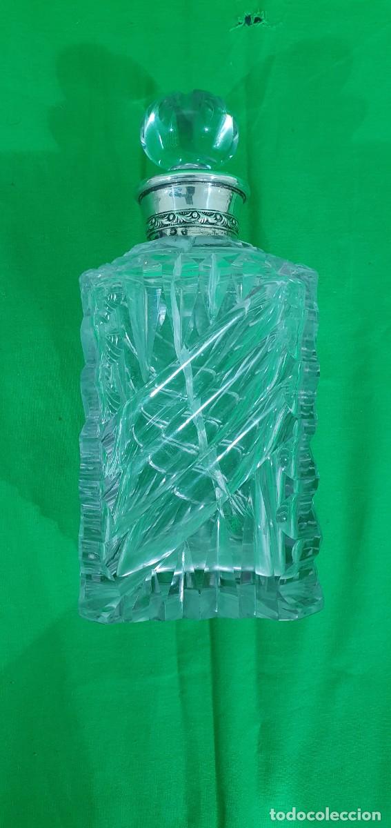 Antig&uuml;edades: -Licorera cristal tallado - Foto 3