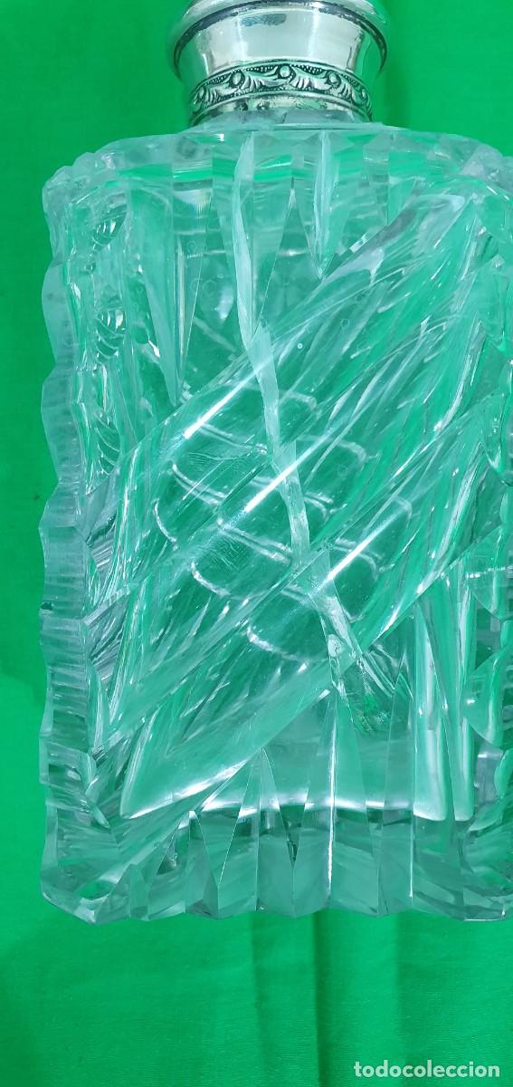 Antig&uuml;edades: -Licorera cristal tallado - Foto 4