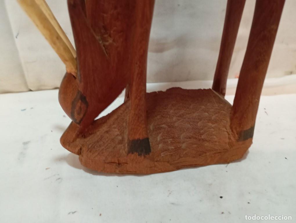 Antig&uuml;edades: ciervo de madera africana - Foto 5