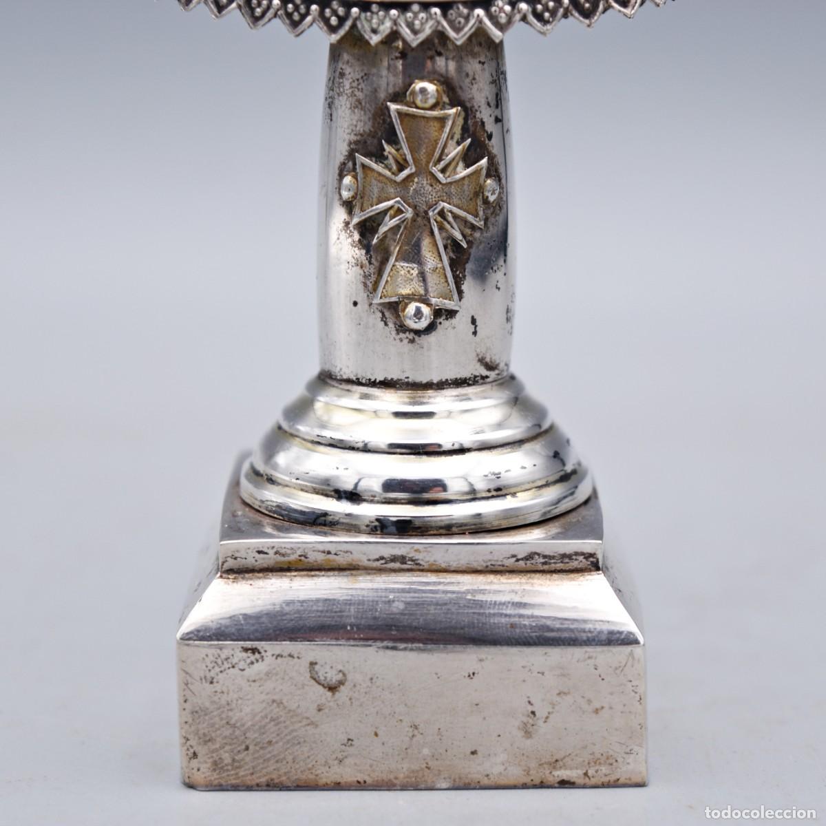 Antig&uuml;edades: Virgen del Pilar de plata - Foto 4