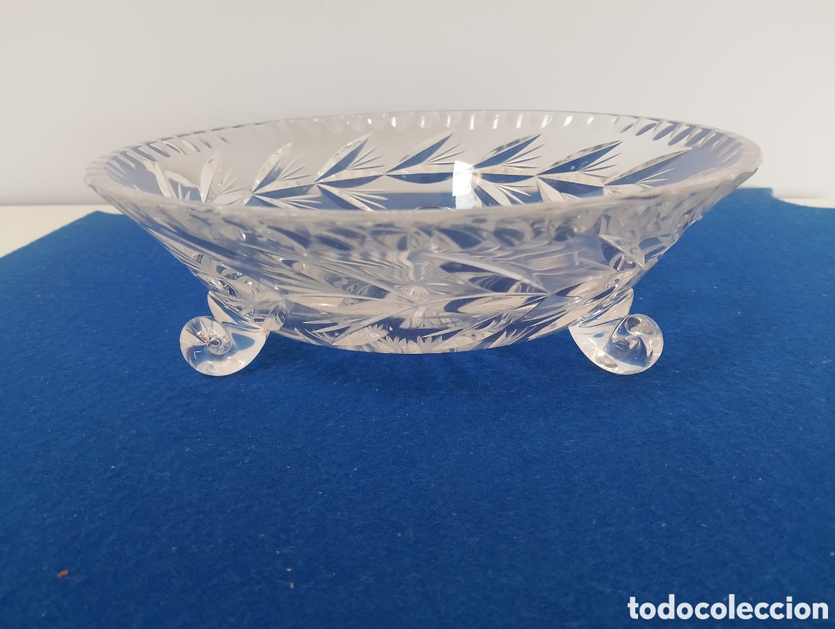 Antig&uuml;edades: CENTRO DE MESA CRISTAL. - Foto 1