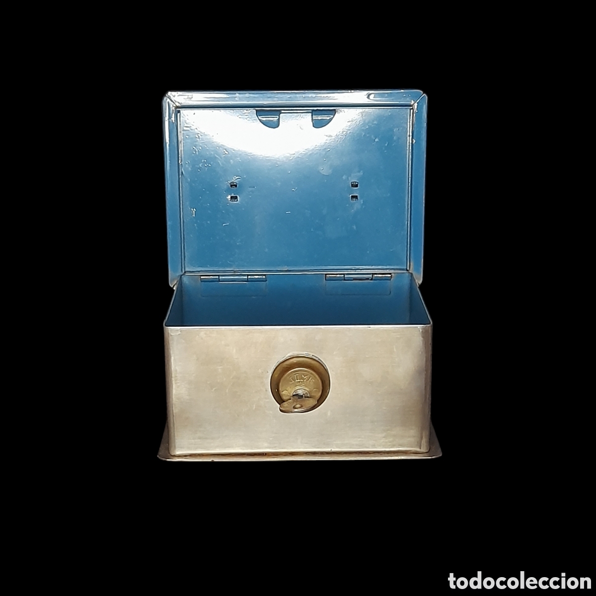 Antig&uuml;edades: Caja de caudales vintage. - Foto 3