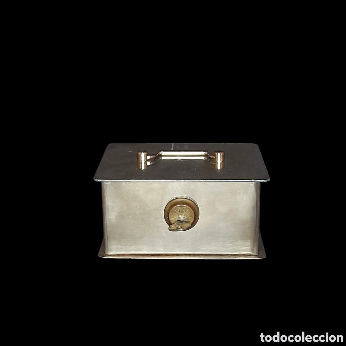 Antig&uuml;edades: Caja de caudales vintage. - Foto 2