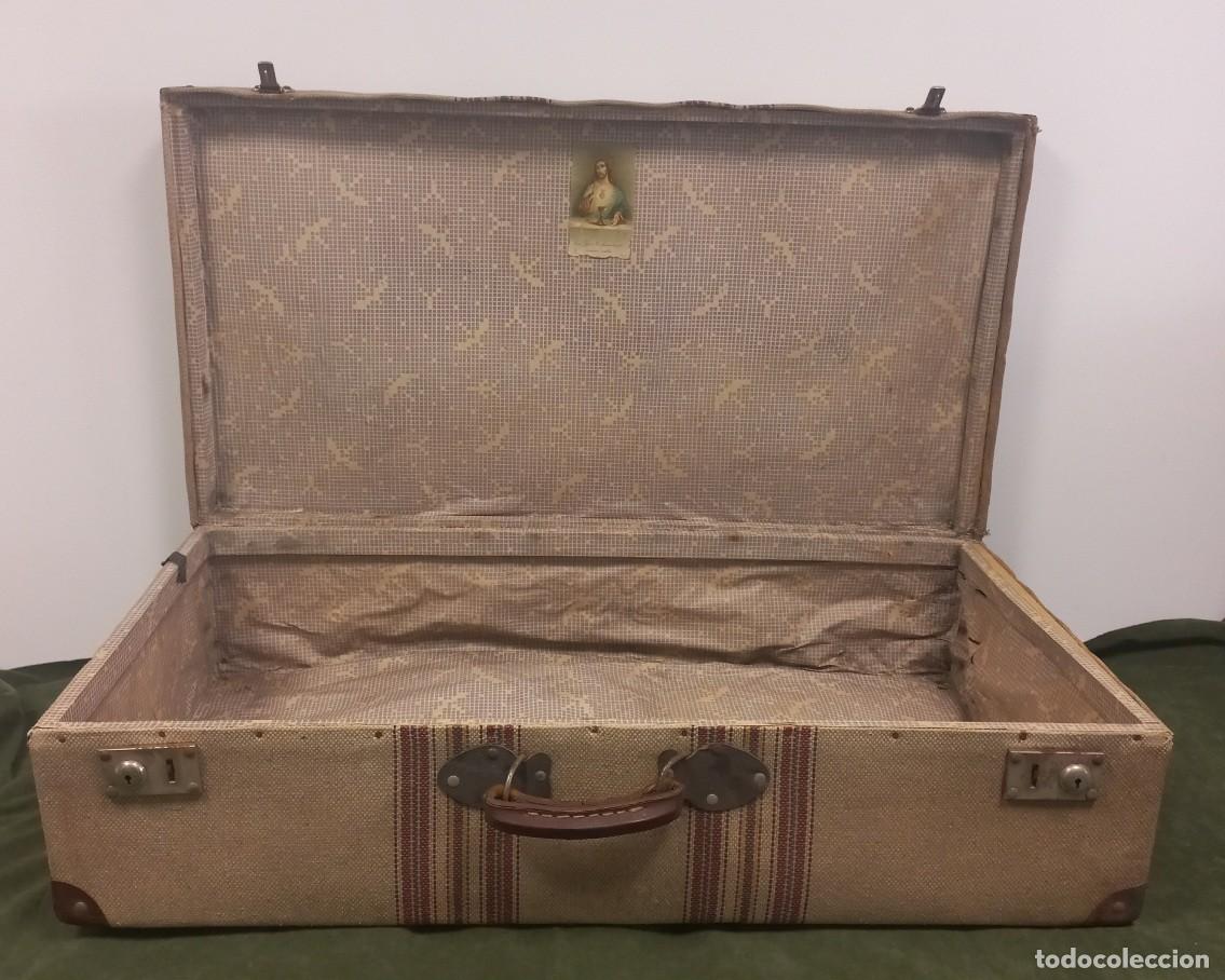 Antig&uuml;edades: MALETA DE VIAJE ANTIGUA - Foto 4