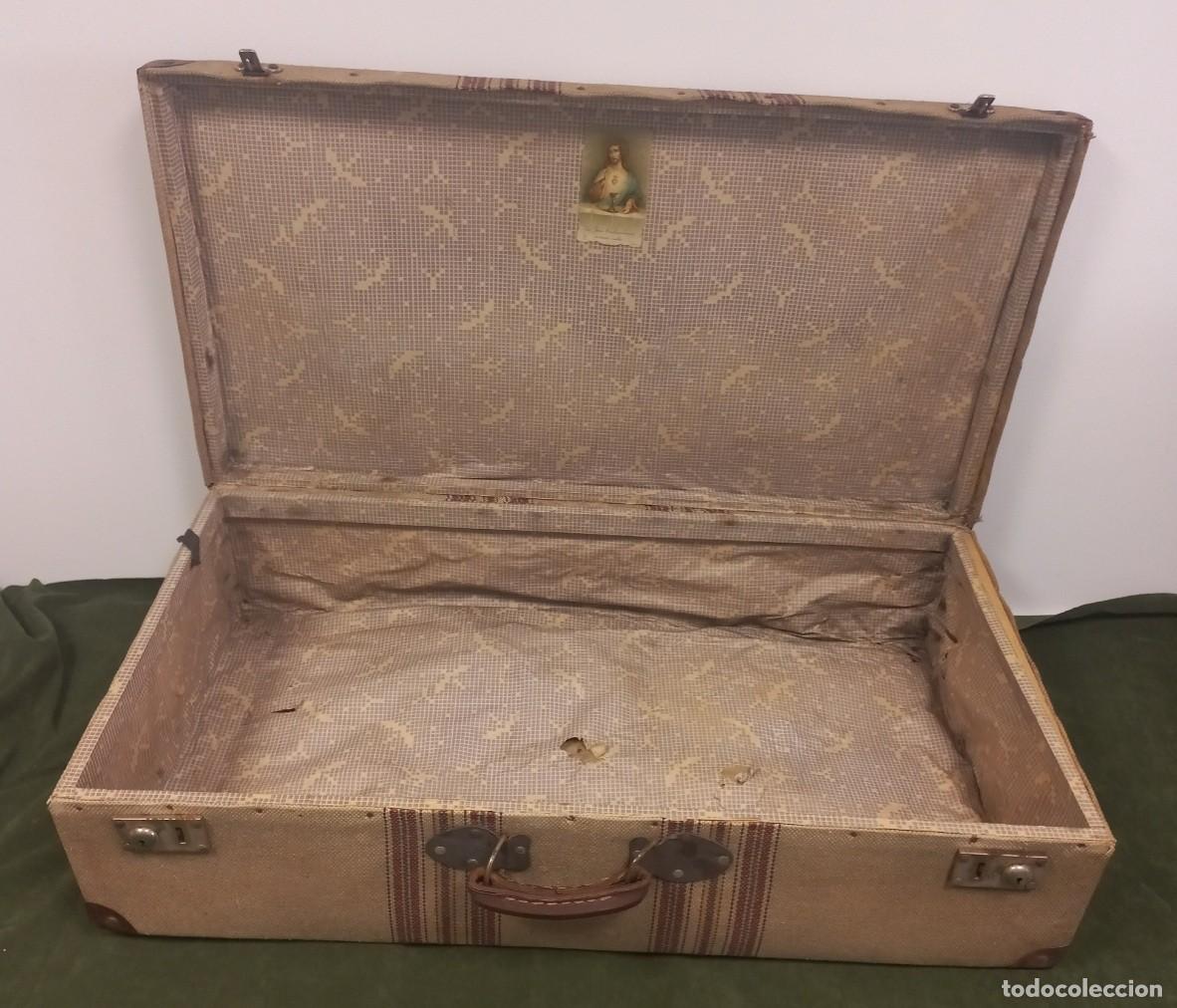 Antig&uuml;edades: MALETA DE VIAJE ANTIGUA - Foto 5