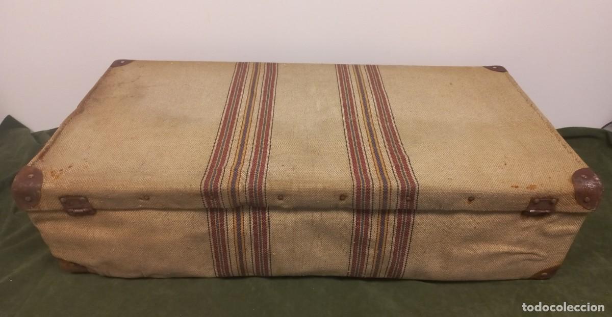 Antig&uuml;edades: MALETA DE VIAJE ANTIGUA - Foto 7