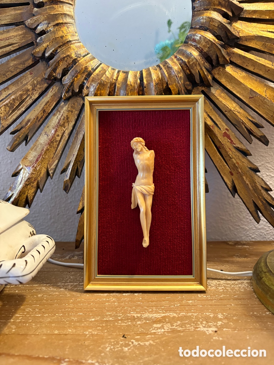 Antig&uuml;edades: TALLA ANTIGUA ENMARCADA - Foto 1