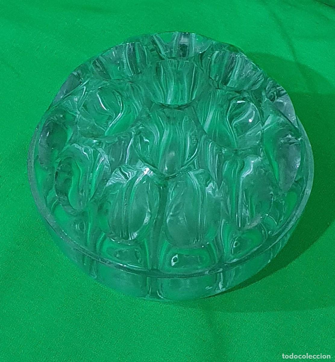 Antig&uuml;edades: -Plumero de cristal tallado - Foto 2