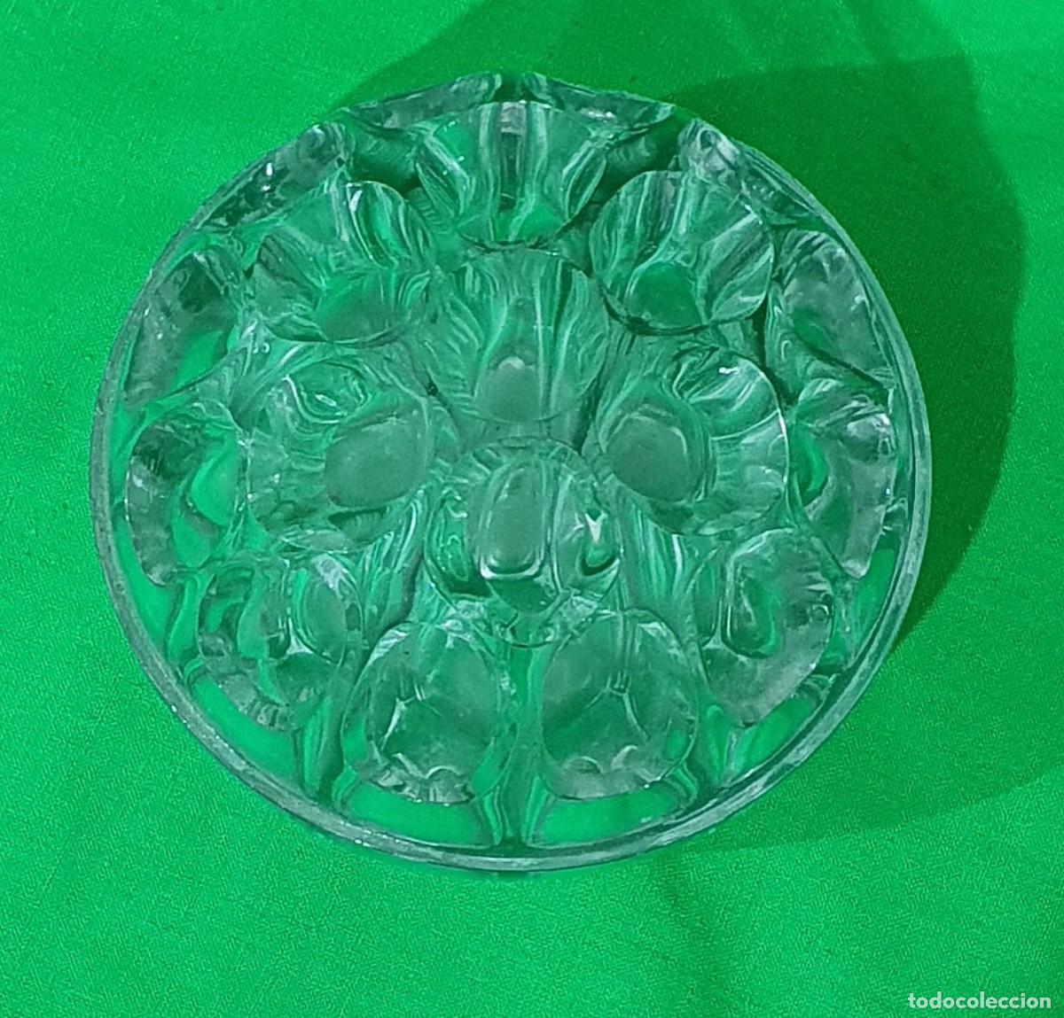 Antig&uuml;edades: -Plumero de cristal tallado - Foto 3