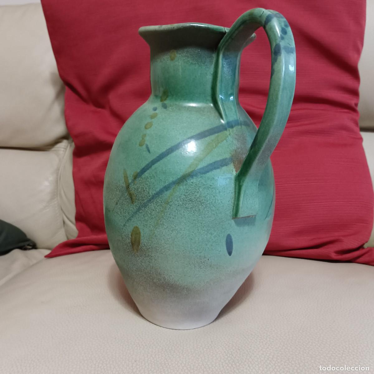 Antig&uuml;edades: JARRON DECORACION HECHO A MANO SIN TORNO - Foto 1