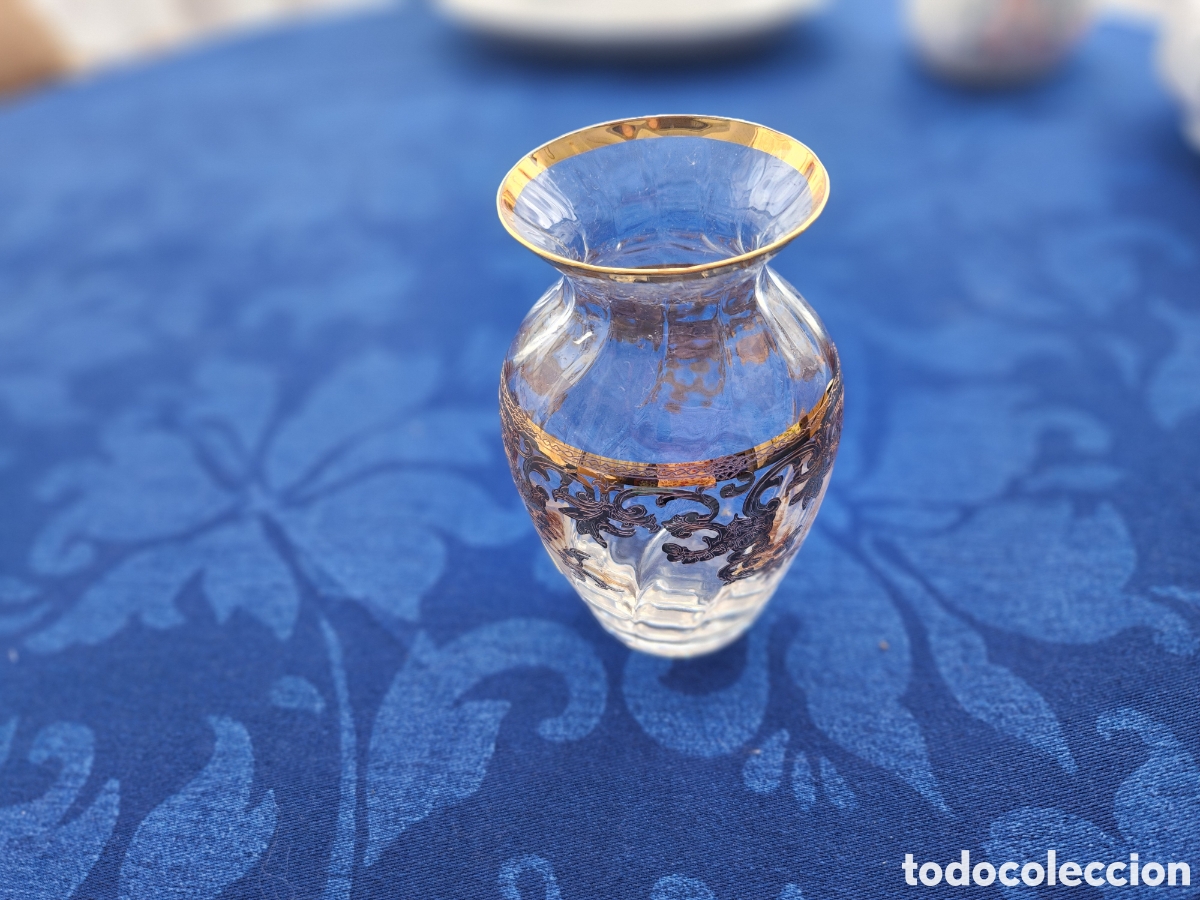 Antig&uuml;edades: Jarron de cristal plomado - Foto 5
