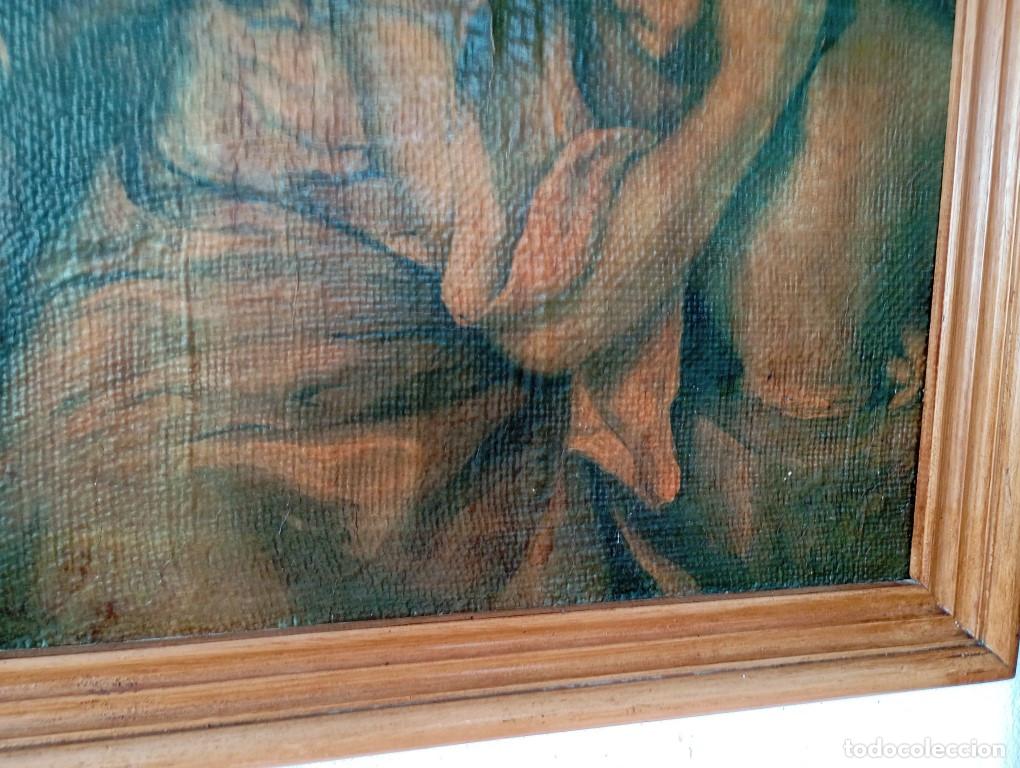 Antig&uuml;edades: cuadro con grabado antiguo o marco - Foto 3