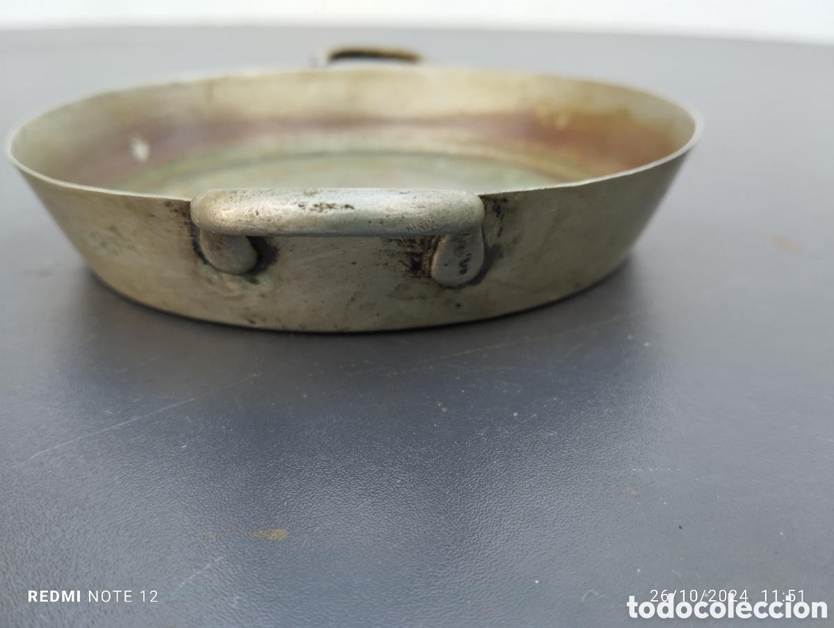 Antig&uuml;edades: CAZUELA ANTIGUA CON ASAS - Foto 2