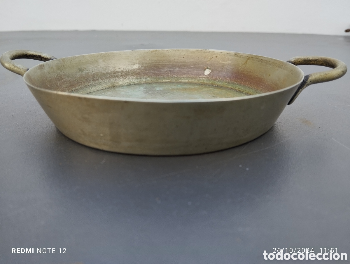 Antig&uuml;edades: CAZUELA ANTIGUA CON ASAS - Foto 3