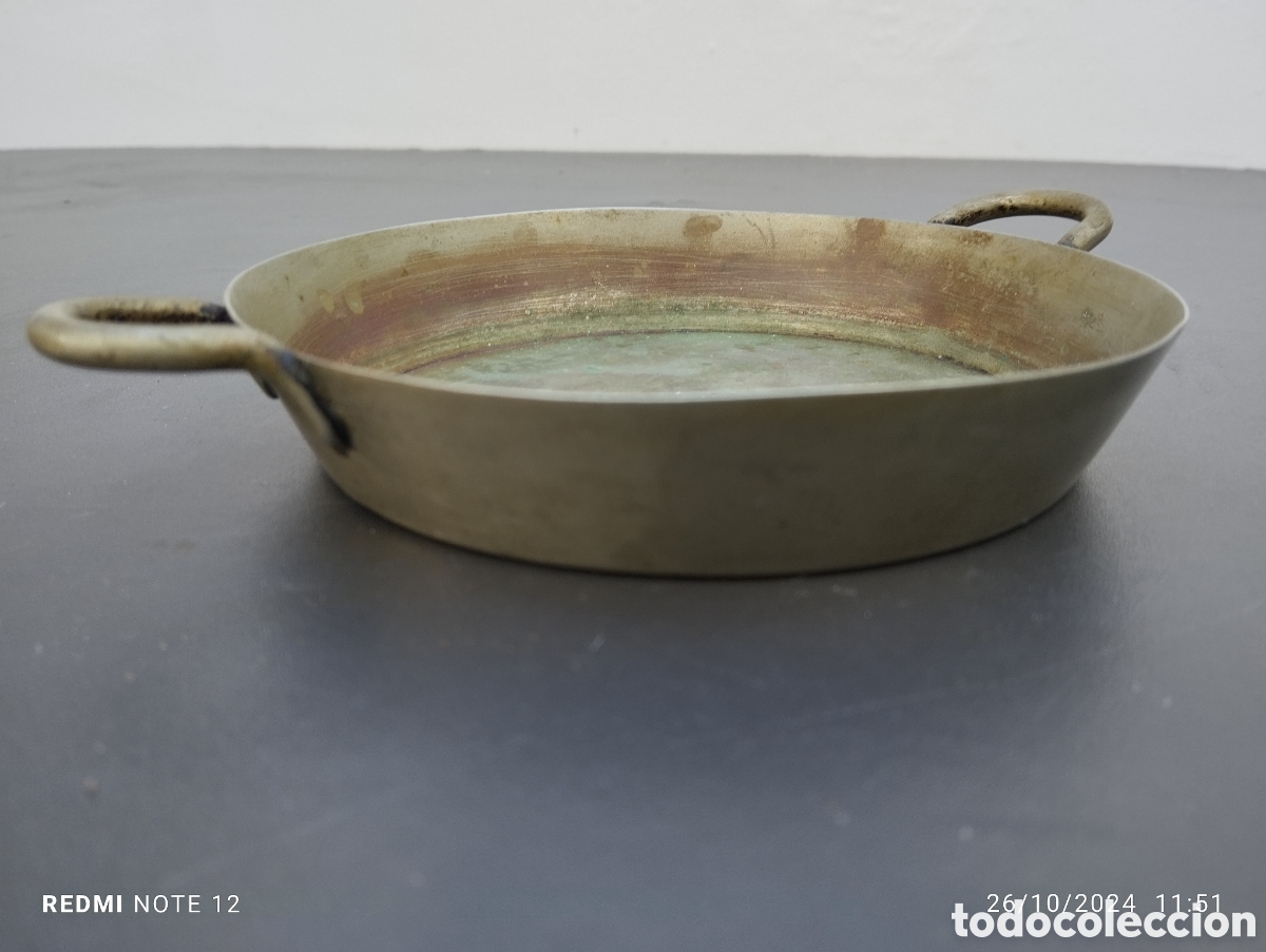 Antig&uuml;edades: CAZUELA ANTIGUA CON ASAS - Foto 4