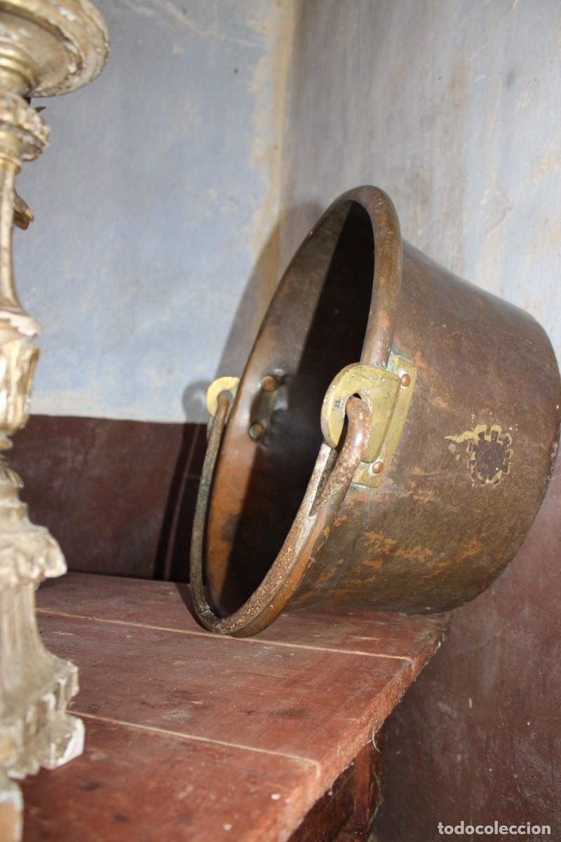 Antig&uuml;edades: CALDERO COBRE ANTIGUO - Foto 2