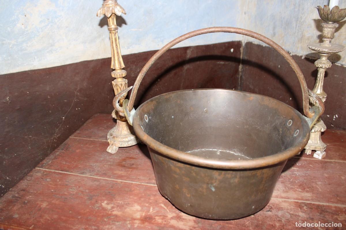 Antig&uuml;edades: CALDERO COBRE ANTIGUO - Foto 3